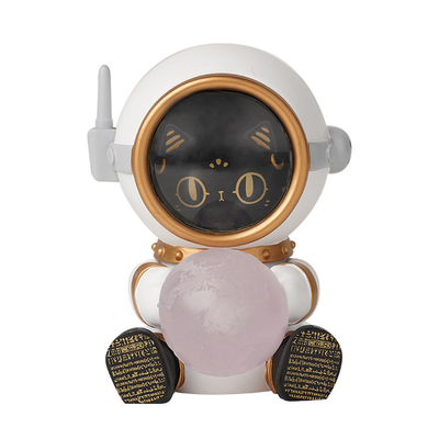 Graduation Cat Astronaut Decoration for Space Meow Atmosphere Light Festival Gift