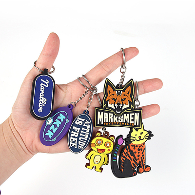 Custom Logo Soft PVC Key Chain for Any Scene Usage Scenarios Promotions