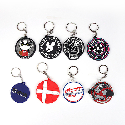 Custom Logo Soft PVC Key Chain for Any Scene Usage Scenarios Promotions