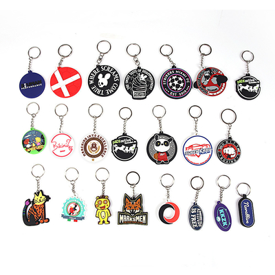 Custom Logo Soft PVC Key Chain for Any Scene Usage Scenarios Promotions