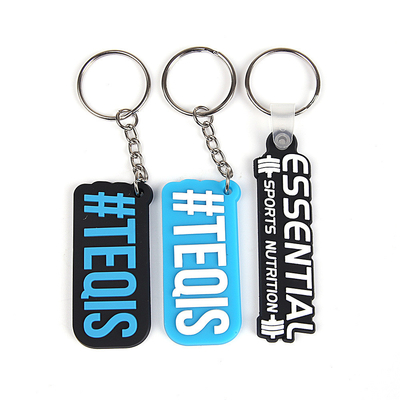 Custom Logo Soft PVC Key Chain for Any Scene Usage Scenarios Promotions