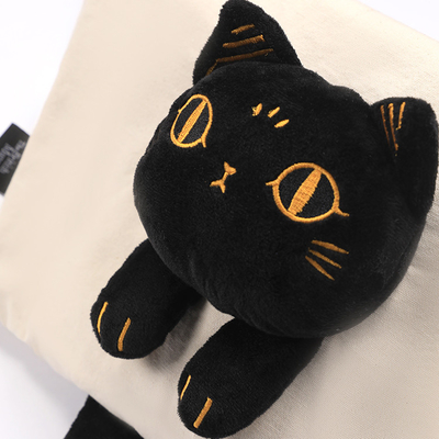 Customer's Logo Gaia Anderson Cat Canvas Bag Plush Shoulder Bag Diagonal Straddle Bag