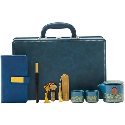 April Fool's Day Ceramic Leather Box Gift Box Creative Business Gifting Solution