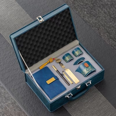 April Fool's Day Ceramic Leather Box Gift Box Creative Business Gifting Solution