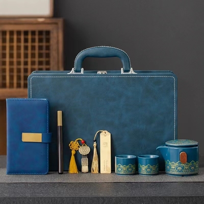 April Fool's Day Ceramic Leather Box Gift Box Creative Business Gifting Solution