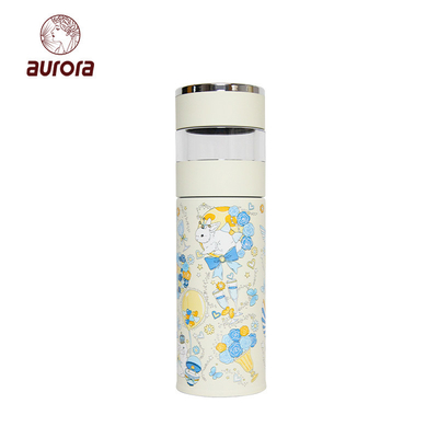 April Fool's Day Gift Box Silk Towel Tea Separation Thermos Cup Set for Travel Agency