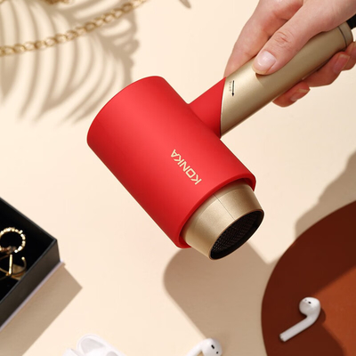 Travel Agency's Must-Have Foldable and Portable Hair Dryer with Warm Wind Protection