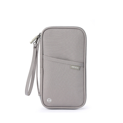 Color Printing Novelty Gifts 2 Color Graphics on Large Capacity Business Passport Bag