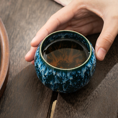 Kiln Change Master Cup Tea Cup Set for Corporate Gifting Customized Size and Shape