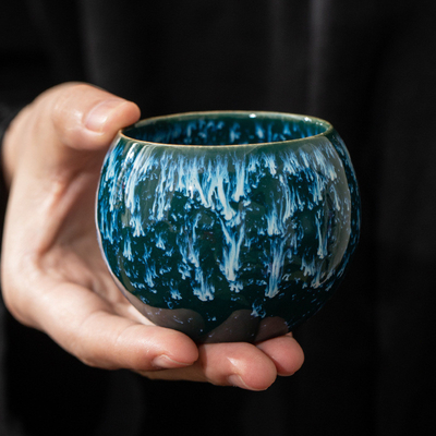 Kiln Change Master Cup Tea Cup Set for Corporate Gifting Customized Size and Shape