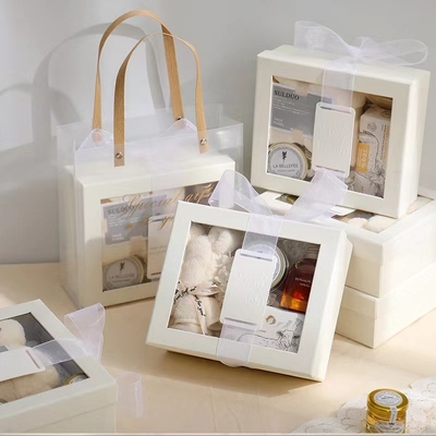 UV Printing Little Bear Towel Gift Box Set for Business Gifting from High Sense Company