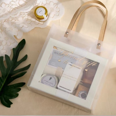 UV Printing Little Bear Towel Gift Box Set for Business Gifting from High Sense Company