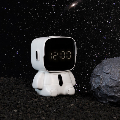 2 Color Graphics Printing Cute Fun Robot USB Desktop Digital Timer for Enterprise Gift