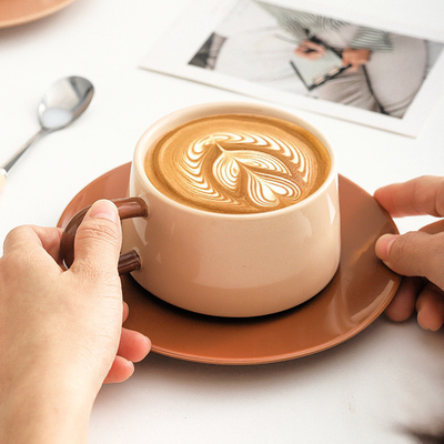 Usage Scenarios Light Luxury Afternoon Tea Cup and Saucer Set for Special Occasions