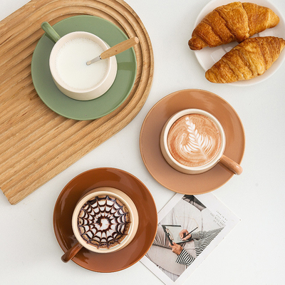 Usage Scenarios Light Luxury Afternoon Tea Cup and Saucer Set for Special Occasions