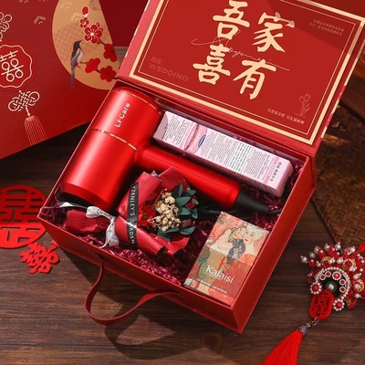 Wedding Companion Gift Box Bridesmaid and Best Man Gift 1 Color Printing for Graphics
