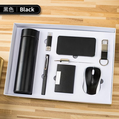 Custom Logo Vacuum Cup Souvenir Gift Set for Barber Shop Corporate Promotion