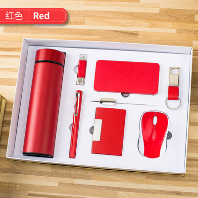 Custom Logo Vacuum Cup Souvenir Gift Set for Barber Shop Corporate Promotion