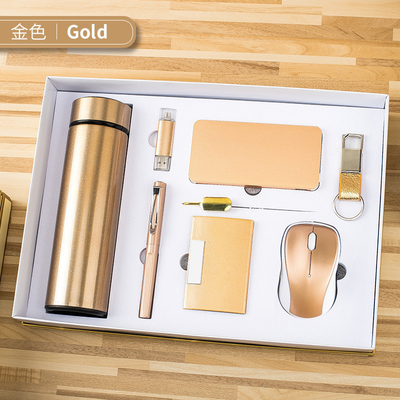 Custom Logo Vacuum Cup Souvenir Gift Set for Barber Shop Corporate Promotion