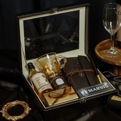 High End Practical Wedding Bridesmaid Bridesman's Return Gift Box Set for Novelty Gifts