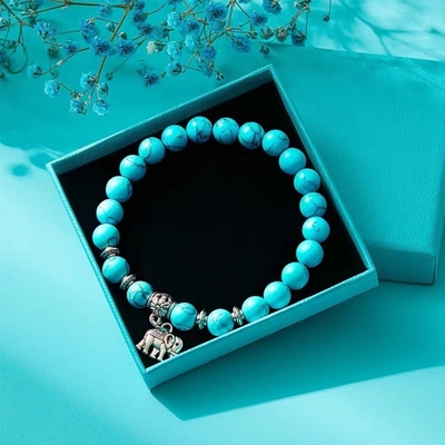 2 Color Printed Blue Gift Set Aromatherapy Candle Bath Ball for Festival Mother's Day