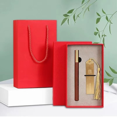 Alumni Relations and Class Reunions Classical Cultural Gift Box Set with Wooden Pen