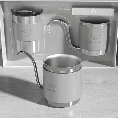 300ml 340ml Hand Brewed Pot Set for Employee Benefits Usage Scenarios Other Activities