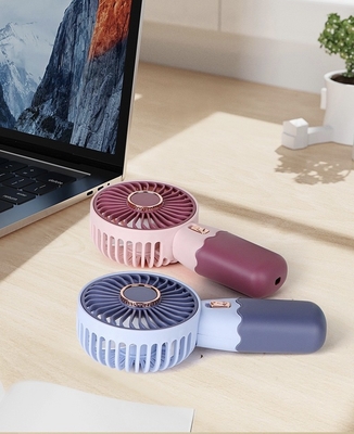 Creative Cartoon Mini Handheld Cooling Small Fan Portable USB Charging Phone Stand Small Fan 2024 RAMADAN Product