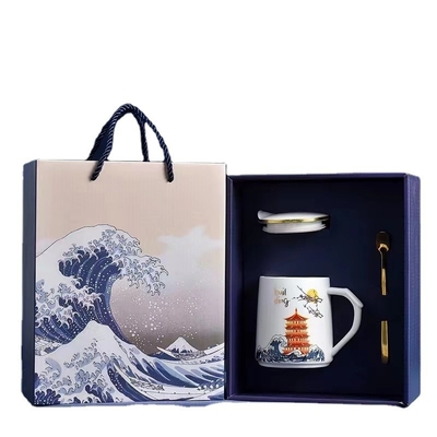 Customer's Logo Creative Gift Cup Set for Personalized Promotions