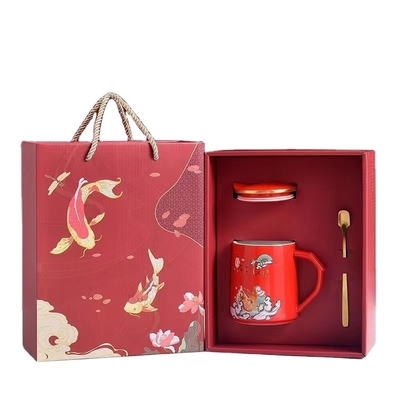 Customer's Logo Creative Gift Cup Set for Personalized Promotions