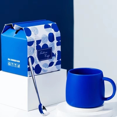 Customized Logo Accepted Geful Home Klein Blue Mug Color Boxrac for Year Occasion