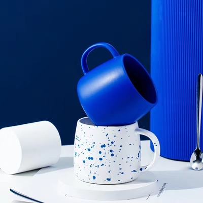 Customized Logo Accepted Geful Home Klein Blue Mug Color Boxrac for Year Occasion