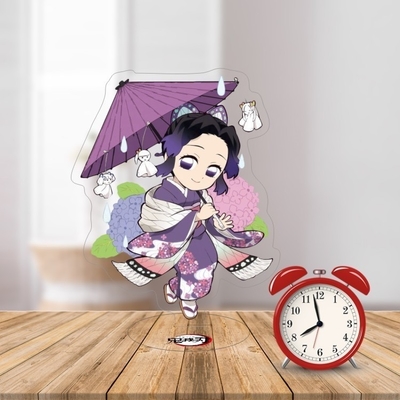 Ghost Slayer Blade Acrylic Standing Card for Student Anime Desktop Cartoon Souvenir