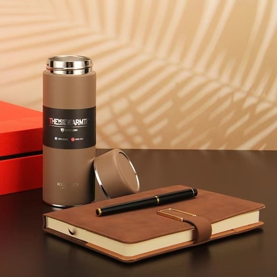 304 Stainless Steel Kuandi 5076 Fountain Pen and Notebook Insulated Cup for On-the-Go