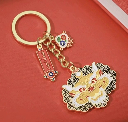2024 Customized Zinc Alloy Carabiner Keychain with Customer Logo and Gravure Printing