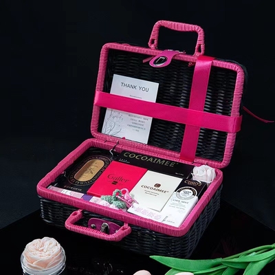 1 Color Graphics Printing and Office Products Meihei Spliced Vine Basket Gift Package