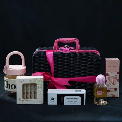 1 Color Graphics Printing and Office Products Meihei Spliced Vine Basket Gift Package