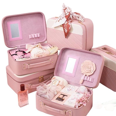 1 Color Graphics Color Printing Handheld Makeup Bag for Bridesmaid Return Gift Box