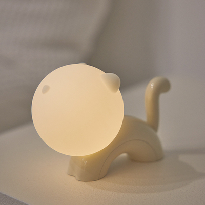 8. Meow Meow Night Light Pat Light Silk Screen Printing for Graphics Insurance Client