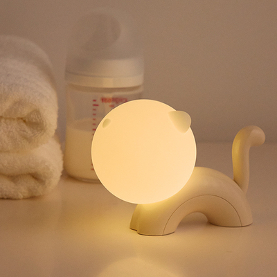8. Meow Meow Night Light Pat Light Silk Screen Printing for Graphics Insurance Client