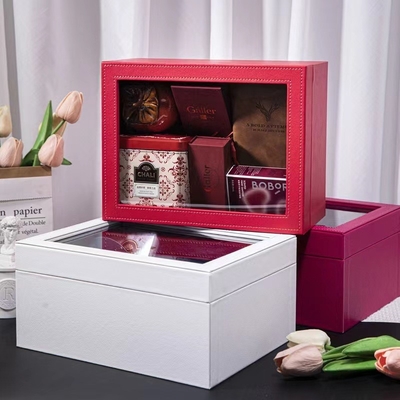 Alumni Relations Transparent Window Opening Heaven and Earth Cover Box for Bridesmaids