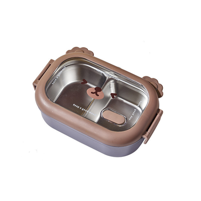 Stainless Steel Insulated Lunch Box for Children's Day Gift 2 Color Graphics Printing