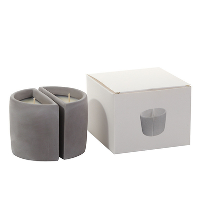 Insurance Target End User Creative Hand Gift Handmade Gypsum Cup Aromatherapy Candle