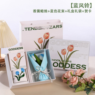 Celebrate Women's Day with the Perfect Gift Creative Flower Aromatherapy Candle Gift Box