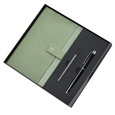 Professional A5 Notebook Set Custom Logo Pen Pen Refill Signature Pen Business Gift Box