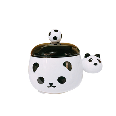 Silk Screen Printing Techniques for Graphics Cute Black and White Chubby Mug B2B Gift