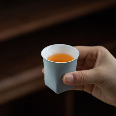 Unique Handcrafted Chinese Movable Type Cup Set Wangzi Cup Shunzi Cup Round Square Pot