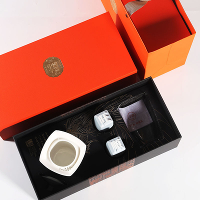 Unique Handcrafted Chinese Movable Type Cup Set Wangzi Cup Shunzi Cup Round Square Pot