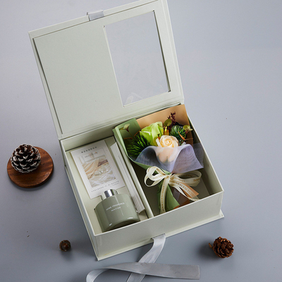 March 8th Festival Handholding Gift Aromatherapy Bouquet Gift Box with Color Printing