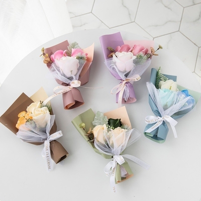 Goddess Festival Creative Eternal Flower Bundle Simple and Exquisite Mini Bundle Gift